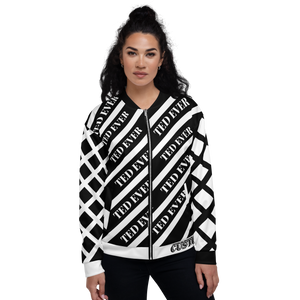 Ted Ever Pin Stripe Unisex Bomber Jacket