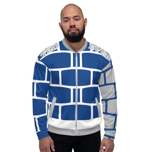 Ted Ever Royal Brick Unisex Bomber Jacket