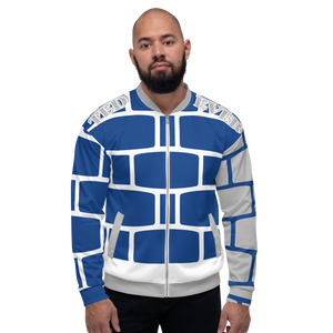 Ted Ever Royal Brick Unisex Bomber Jacket