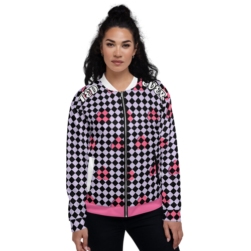 Ted Ever Reverse Heart Unisex Bomber Jacket