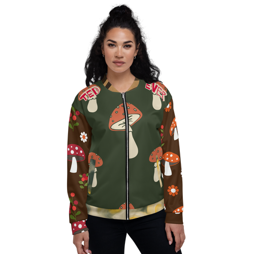 Ted Ever Mushroom Bomber Jacket