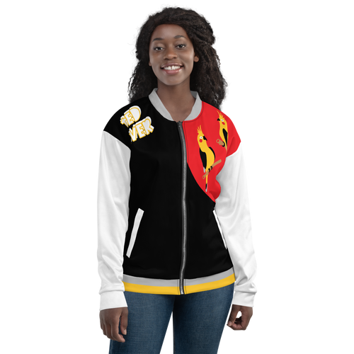 Custom Ted Ever Birds Of A Feather Bomber Jacket