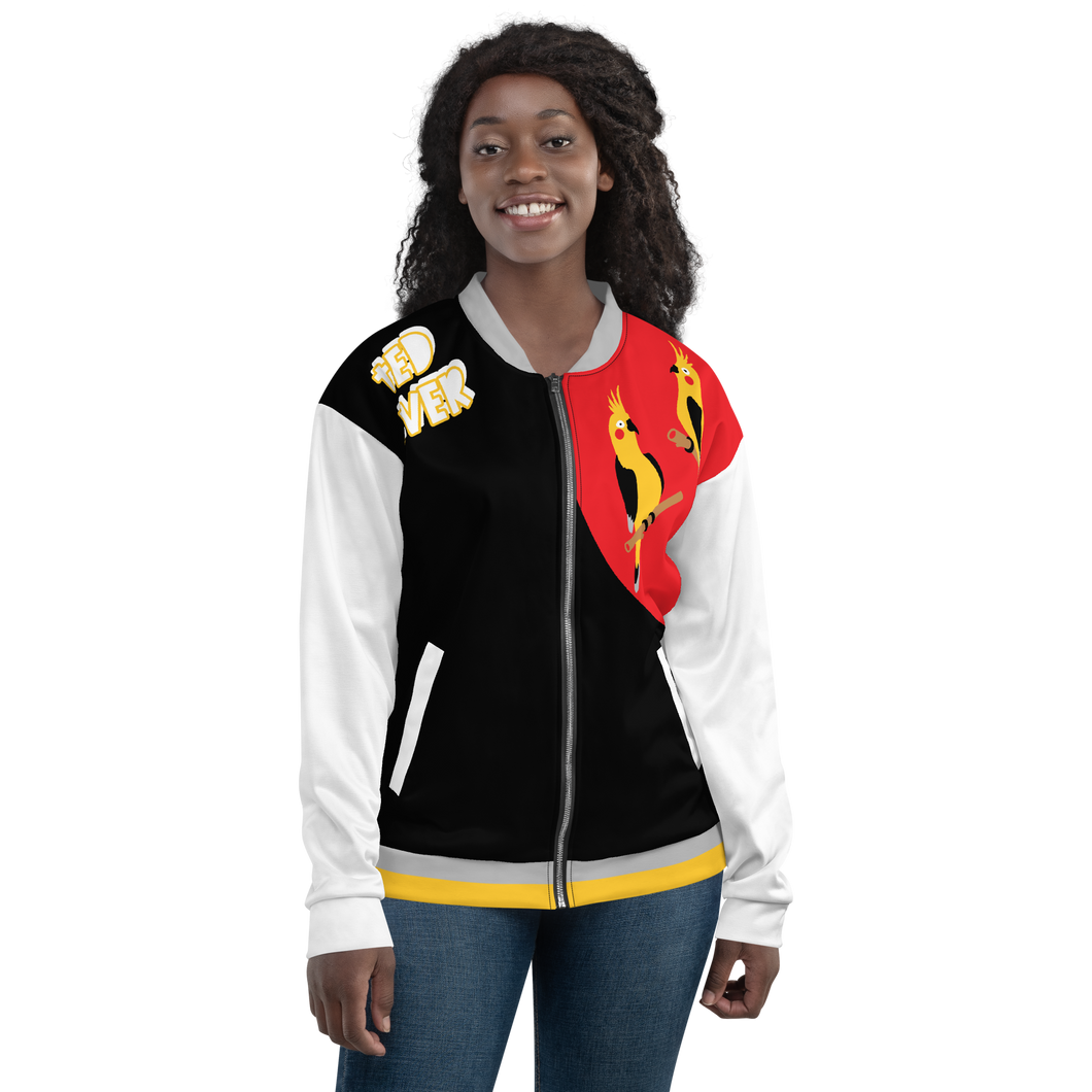 Custom Ted Ever Birds Of A Feather Bomber Jacket