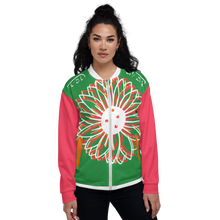Ted Ever Custom Abstract Flower Unisex Bomber Jacket