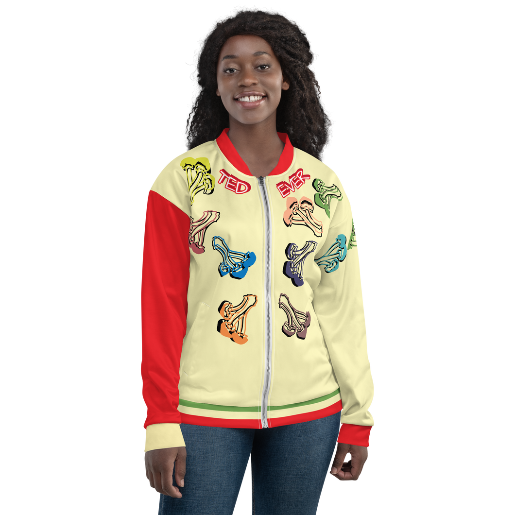 Ted Ever Custom Mush Lush Unisex Bomber Jacket