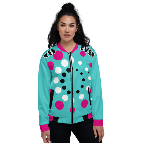 Ted Ever Custom Abstract Unisex Bomber Jacket