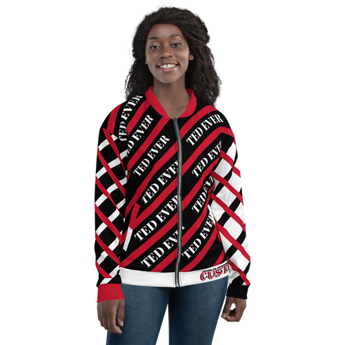 Ted Ever Red, Black, White Bomber Jacket