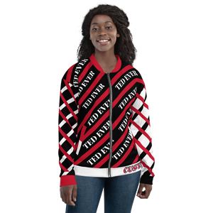 Ted Ever Red, Black, White Bomber Jacket