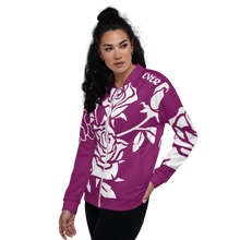 Purple Rose Ted Ever Unisex Bomber Jacket