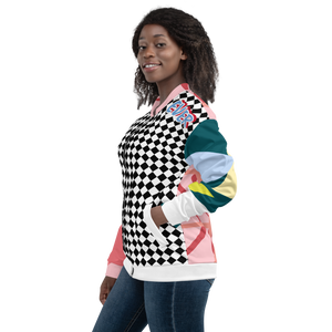 Ted Ever Abstract Unisex Bomber Jacket