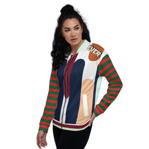 Ted Ever Abstract Unisex Bomber Jacket