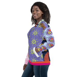 Ted Ever Abstract Unisex Bomber Jacket