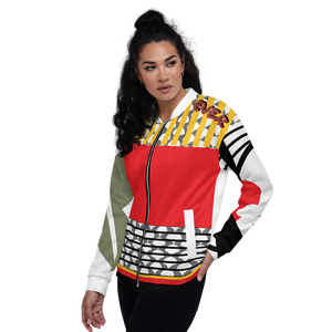 Ted Ever Abstract Unisex Bomber Jacket
