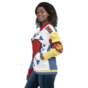 Ted Ever Abstract Unisex Bomber Jacket
