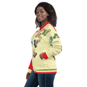 Ted Ever Custom Mush Lush Unisex Bomber Jacket
