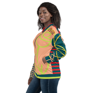Ted Ever Custom Abstract Unisex Bomber Jacket