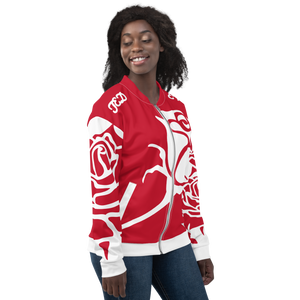 A Rose Unisex Bomber Jacket