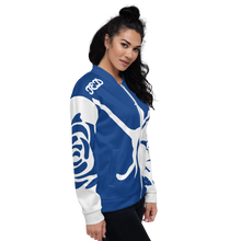 A Blue Rose Unisex Bomber Jacket