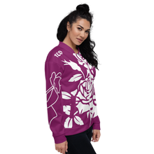 Purple Rose Ted Ever Unisex Bomber Jacket