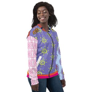 Ted Ever Abstract Unisex Bomber Jacket