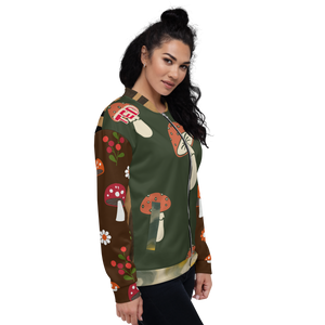 Ted Ever Mushroom Bomber Jacket
