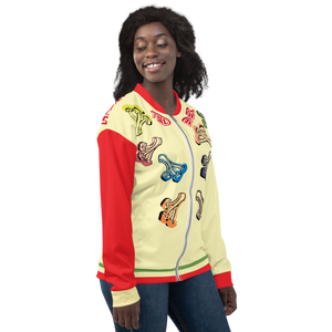 Ted Ever Custom Mush Lush Unisex Bomber Jacket