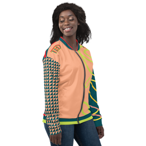 Ted Ever Custom Abstract Unisex Bomber Jacket
