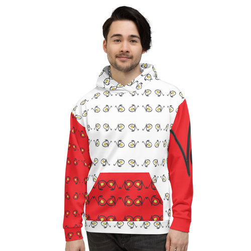Custom Vos Logo All Over Hoodie