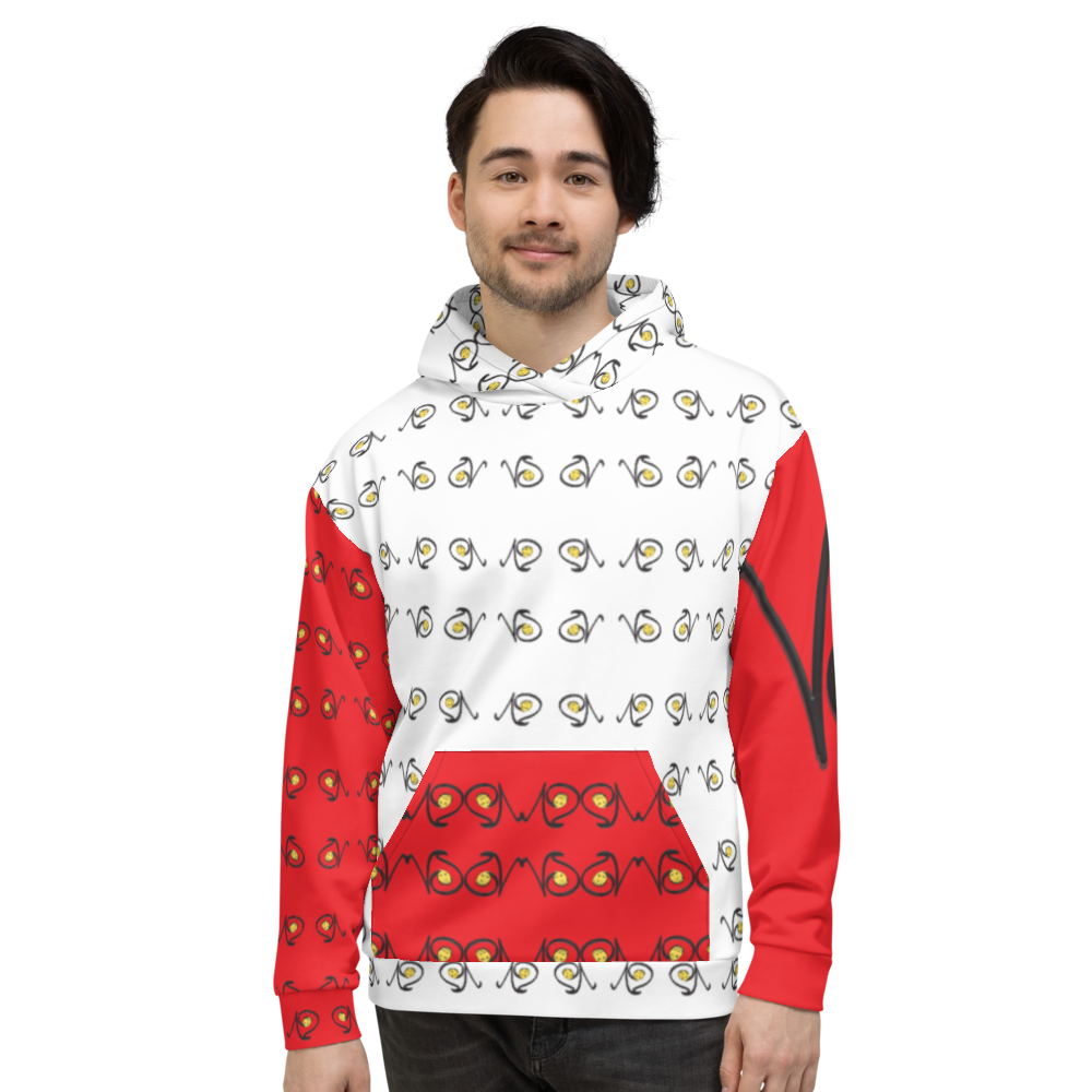 Custom Vos Logo All Over Hoodie