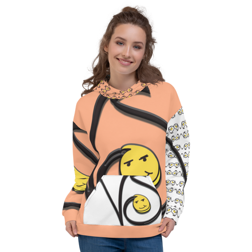 Custom Women's Vos Logo All Over Hoodie