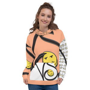 Custom Women's Vos Logo All Over Hoodie