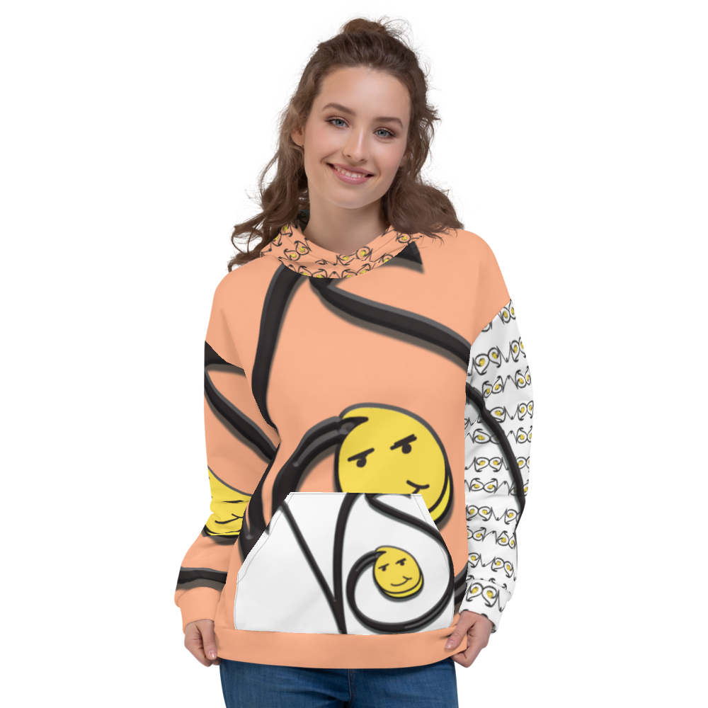 Custom Women's Vos Logo All Over Hoodie