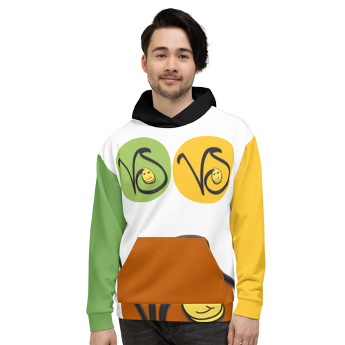 Custom Vos Logo All Over Hoodie III