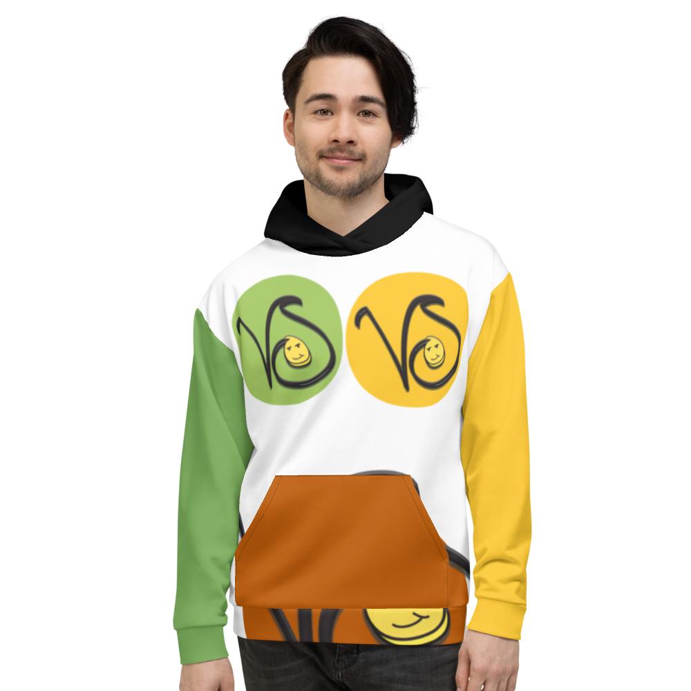 Custom Vos Logo All Over Hoodie III