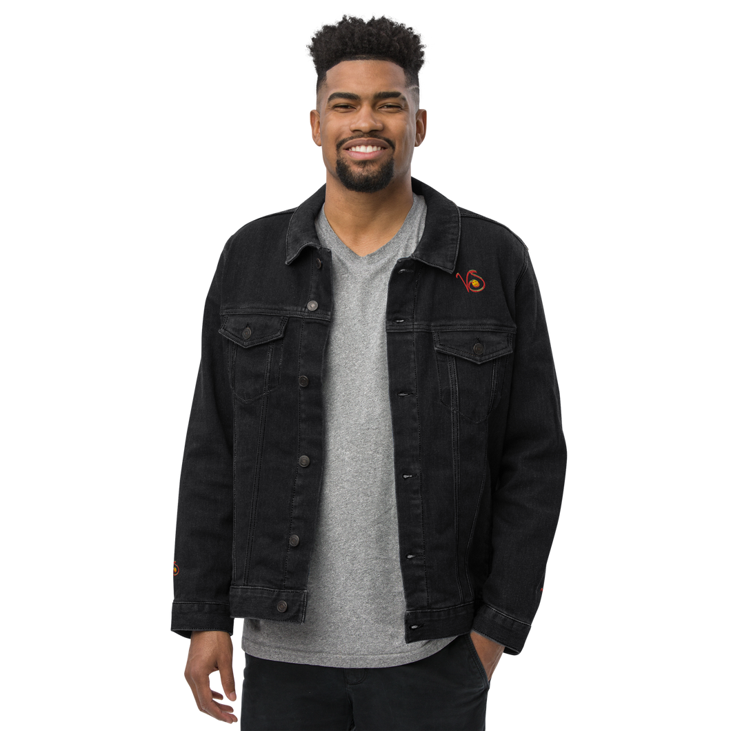 Custom Vos Logo Unisex denim jacket
