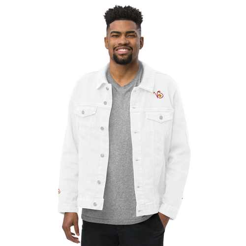 Custom Vos Logo Unisex denim jacket